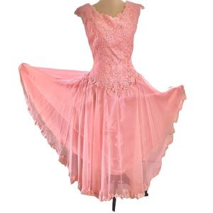 Tea length Swing Dresses Size 12